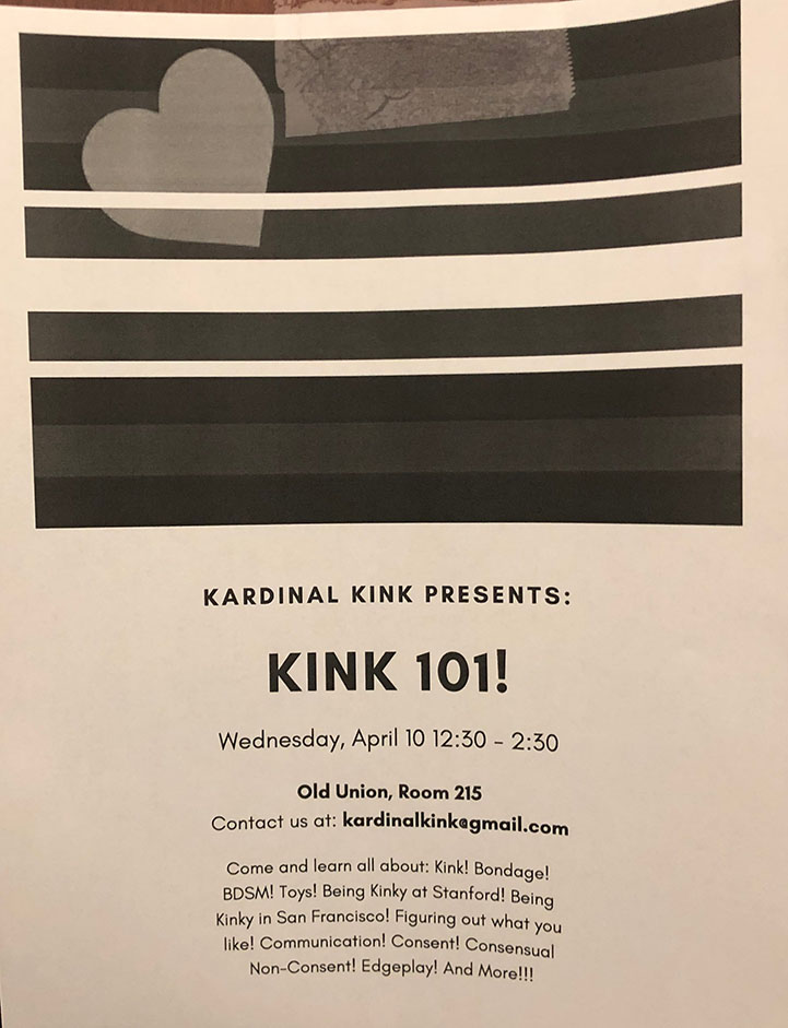 Poster Advertising Kink 101